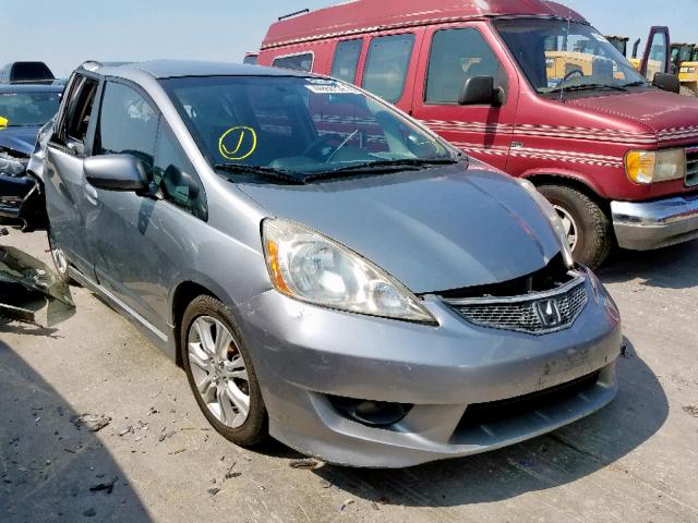 JHMGE8H43AC025947 - 2010 HONDA FIT SPORT GRAY photo 1