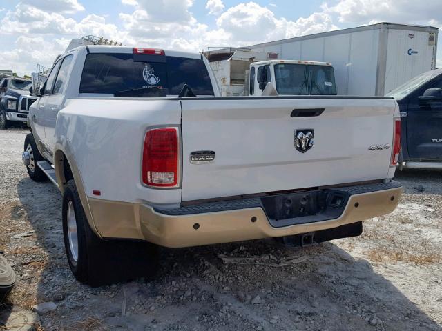 3C63RRKL1FG618745 - 2015 RAM 3500 LONGH WHITE photo 3