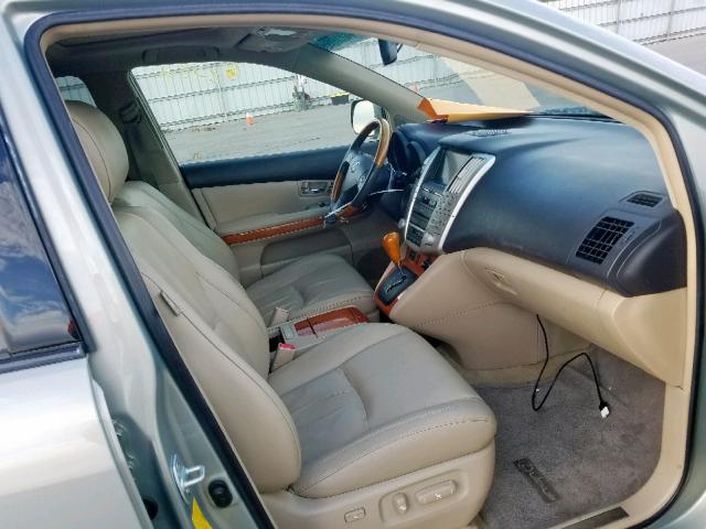 JTJHW31UX82065892 - 2008 LEXUS RX 400H TAN photo 5