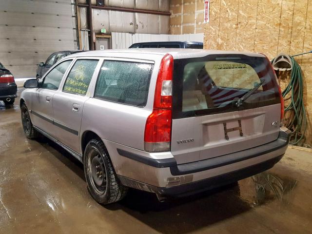 YV1SW53D411007736 - 2001 VOLVO V70 T5 TUR SILVER photo 3