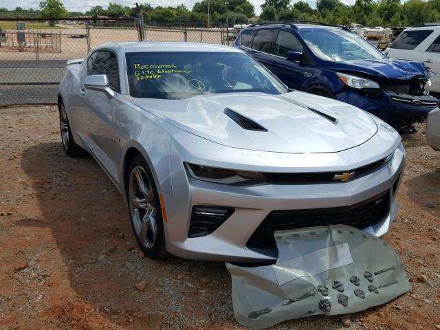 1G1FF1R75H0205929 - 2017 CHEVROLET CAMARO SS SILVER photo 1