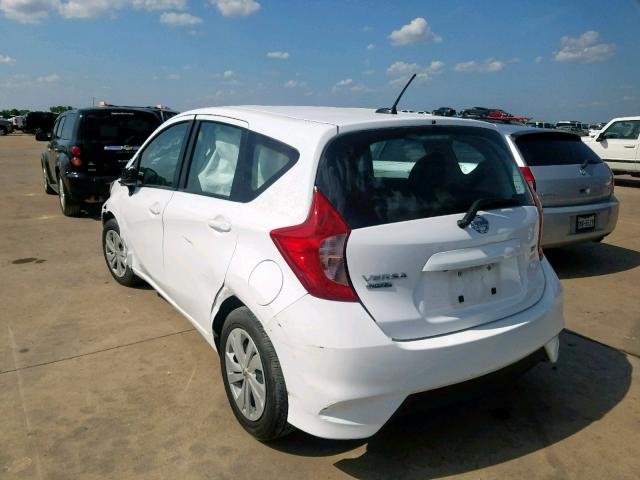 3N1CE2CP5HL361308 - 2017 NISSAN VERSA NOTE WHITE photo 3