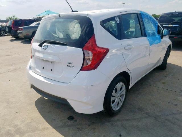 3N1CE2CP5HL361308 - 2017 NISSAN VERSA NOTE WHITE photo 4