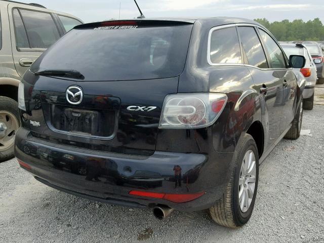 JM3ER2W5XA0300356 - 2010 MAZDA CX-7 BLACK photo 4