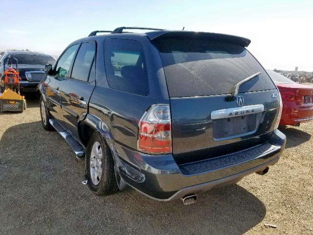 2HNYD18886H527645 - 2006 ACURA MDX TOURIN GRAY photo 3