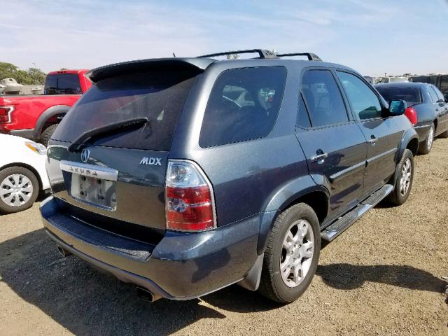 2HNYD18886H527645 - 2006 ACURA MDX TOURIN GRAY photo 4