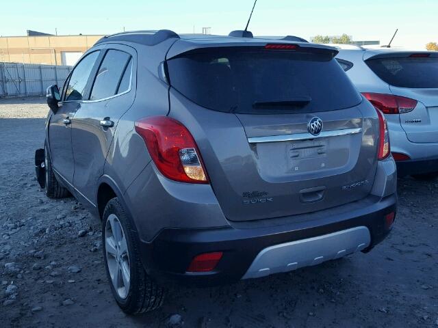 KL4CJASB3FB042345 - 2015 BUICK ENCORE GRAY photo 3