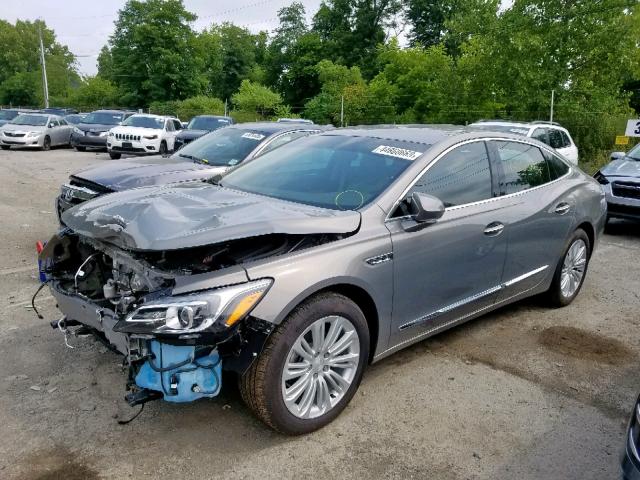 1G4ZP5SZ9KU101993 - 2019 BUICK LACROSSE E BROWN photo 2