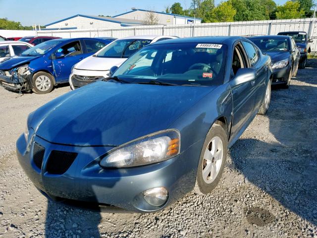 2G2WP552461115490 - 2006 PONTIAC GRAND PRIX GREEN photo 2