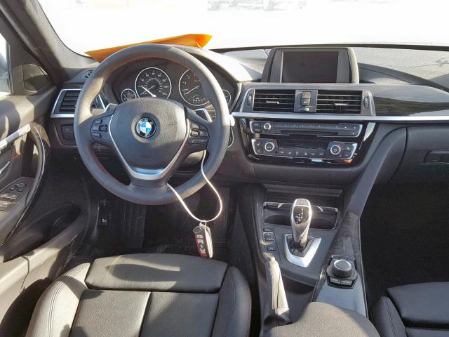 WBA8D9C56JA012522 - 2018 BMW 330 XI WHITE photo 9