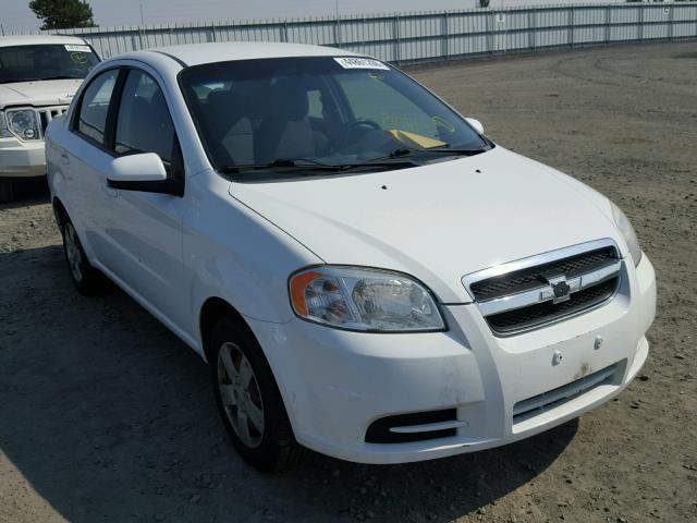 KL1TD5DEXBB217056 - 2011 CHEVROLET AVEO LS WHITE photo 1