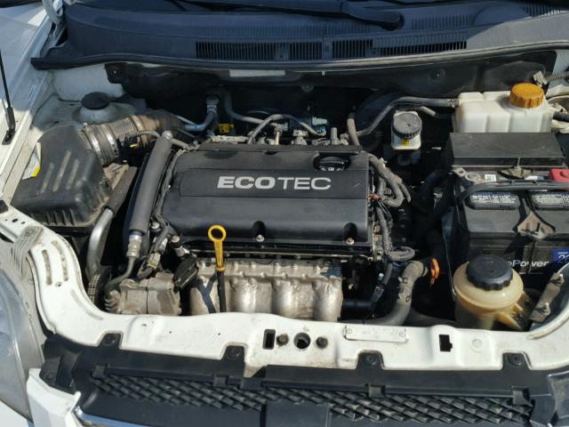 KL1TD5DEXBB217056 - 2011 CHEVROLET AVEO LS WHITE photo 7