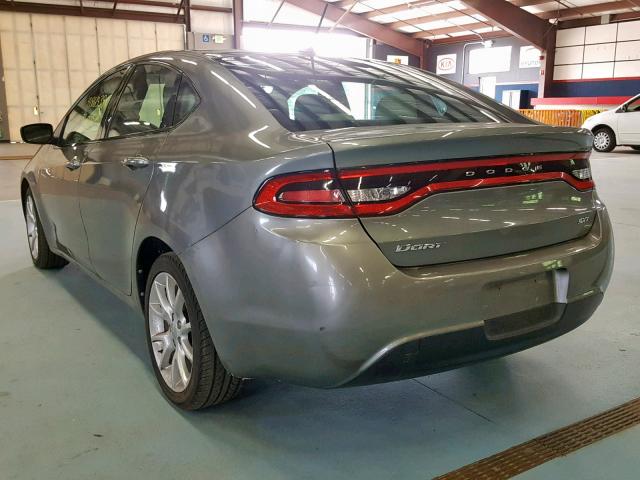 1C3CDFBA9DD209735 - 2013 DODGE DART SXT GRAY photo 3