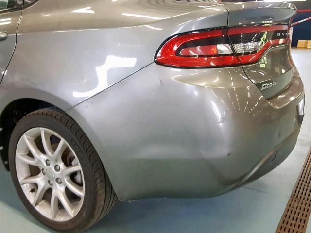 1C3CDFBA9DD209735 - 2013 DODGE DART SXT GRAY photo 9