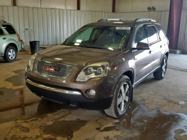 1GKLVMED2AJ210892 - 2010 GMC ACADIA SLT 棕色 照片 2