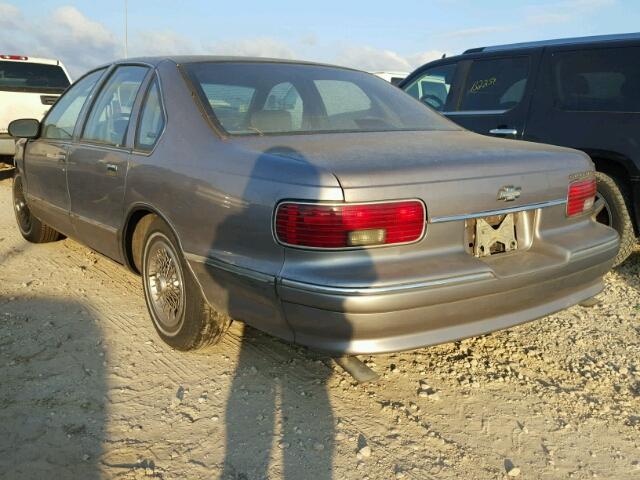 1G1BL52W1TR167586 - 1996 CHEVROLET CAPRICE CL GRAY photo 3