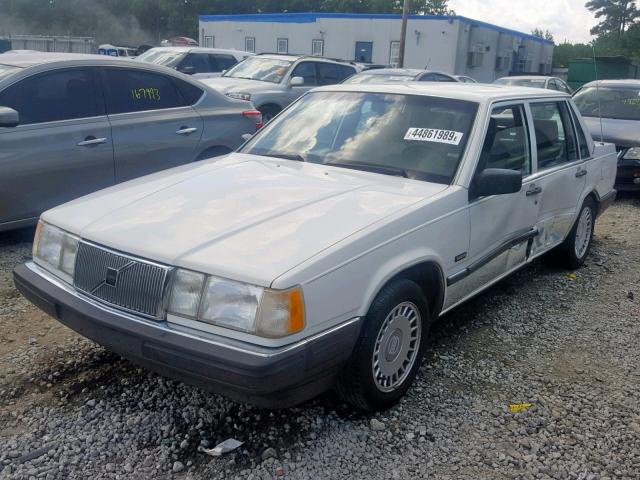 YV1GA8744L0085541 - 1990 VOLVO 760 WHITE photo 2