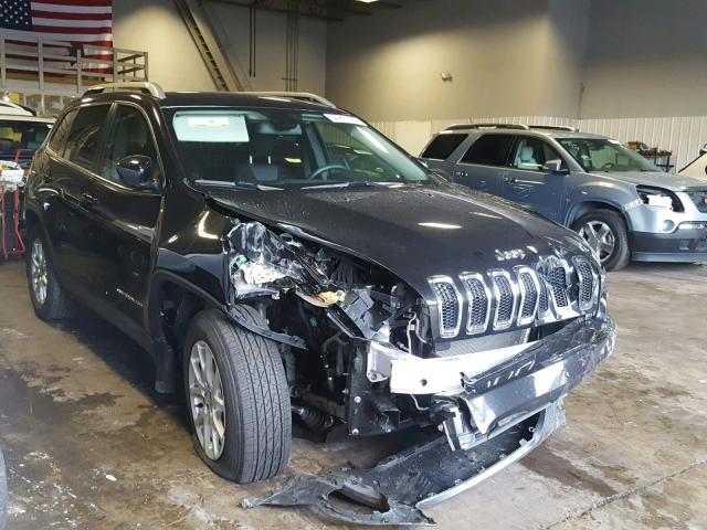 1C4PJMCS6EW215273 - 2014 JEEP CHEROKEE L BLACK photo 1