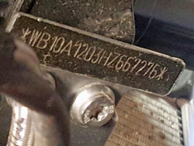 WB10A1203HZ667276 - 2017 BMW R1200 GS A BLACK photo 10