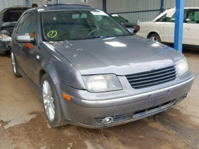 3VWSE69M84M113844 - 2004 VOLKSWAGEN JETTA GLS GRAY photo 1