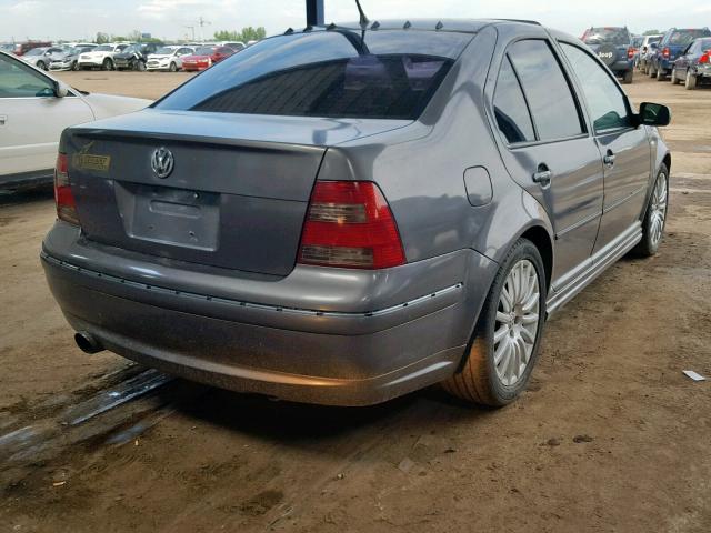 3VWSE69M84M113844 - 2004 VOLKSWAGEN JETTA GLS GRAY photo 4