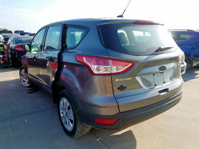 1FMCU0F73EUD50627 - 2014 FORD ESCAPE S GRAY photo 3