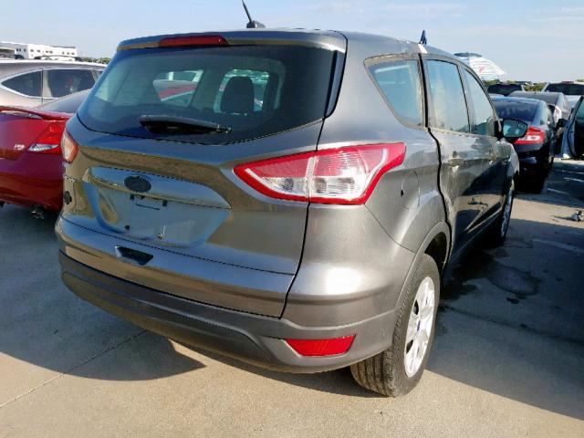 1FMCU0F73EUD50627 - 2014 FORD ESCAPE S GRAY photo 4