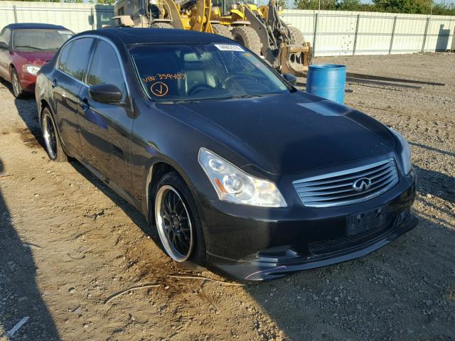 JNKCV61F29M359407 - 2009 INFINITI G37 BLACK photo 1