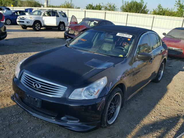 JNKCV61F29M359407 - 2009 INFINITI G37 BLACK photo 2