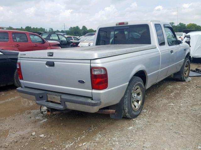 1FTYR14V11PB37879 - 2001 FORD RANGER SUP SILVER photo 4