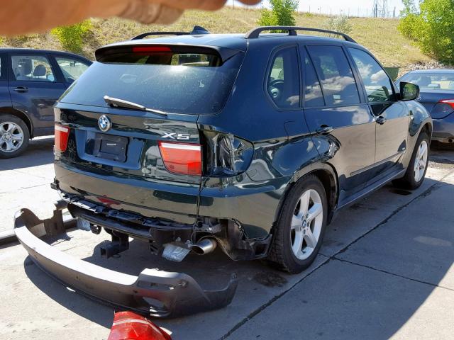 5UXFE43518L001323 - 2008 BMW X5 3.0I BLACK photo 4