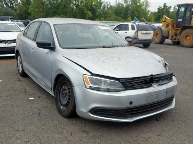 3VW1K7AJ5BM336609 - 2011 VOLKSWAGEN JETTA BASE SILVER photo 1