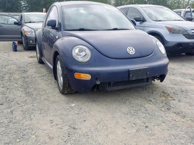 3VWCA21C7XM435195 - 1999 VOLKSWAGEN NEW BEETLE ლურჯი ფოტო 1