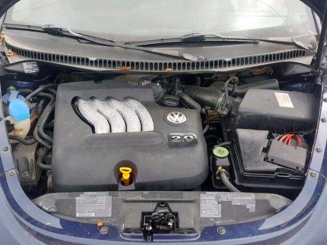 3VWCA21C7XM435195 - 1999 VOLKSWAGEN NEW BEETLE ლურჯი ფოტო 7