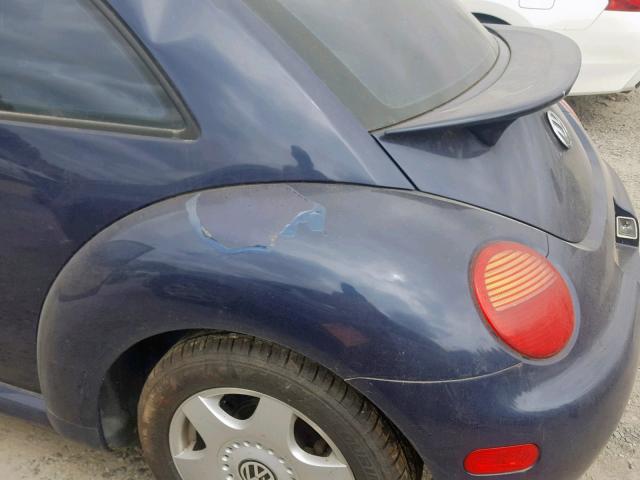 3VWCA21C7XM435195 - 1999 VOLKSWAGEN NEW BEETLE ლურჯი ფოტო 9