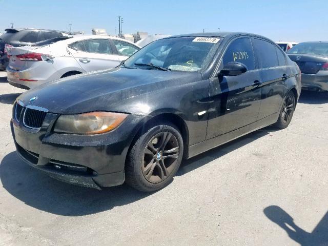 WBAVC53578FZ87381 - 2008 BMW 328 I SULE BLACK photo 2