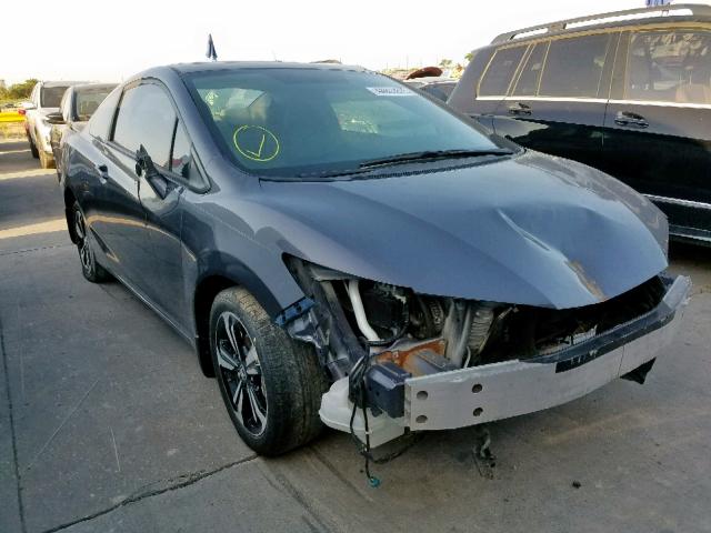 2HGFG3B82FH522354 - 2015 HONDA CIVIC EX ნაცრისფერი ფოტო 1
