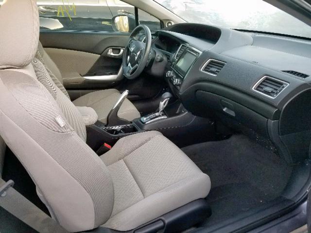 2HGFG3B82FH522354 - 2015 HONDA CIVIC EX ნაცრისფერი ფოტო 5