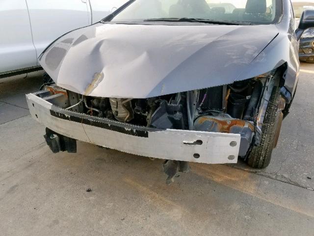 2HGFG3B82FH522354 - 2015 HONDA CIVIC EX ნაცრისფერი ფოტო 9