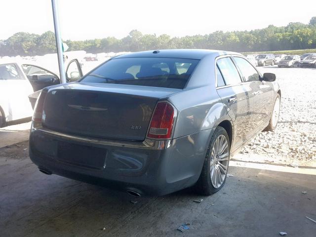 2C3CA5CG6BH582642 - 2011 CHRYSLER 300 LIMITE GRAY photo 4