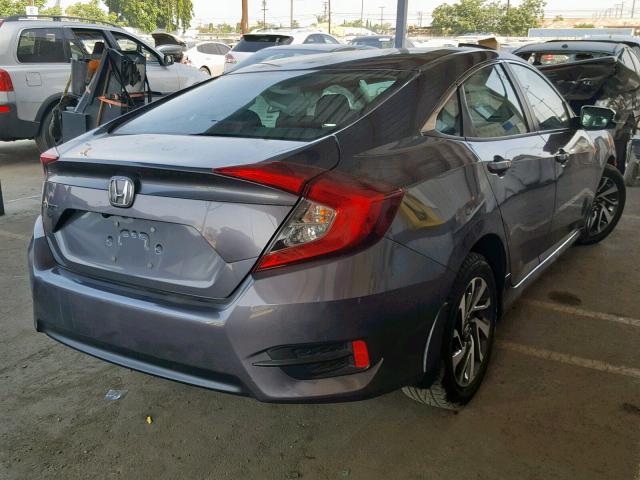 2HGFC2F78GH526482 - 2016 HONDA CIVIC EX GRAY photo 4