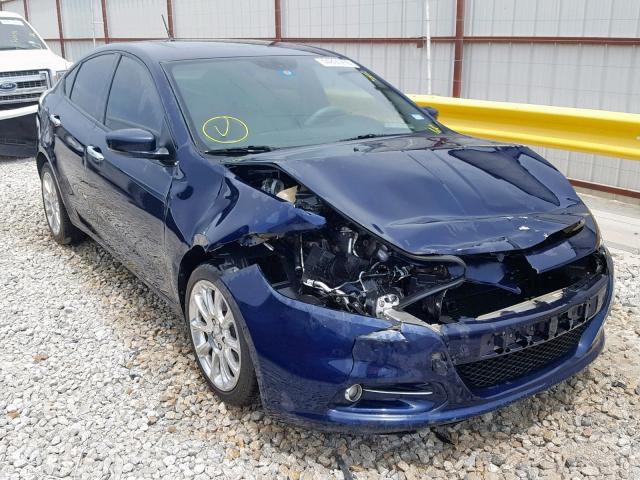 1C3CDFCA0DD107304 - 2013 DODGE DART LIMIT BLUE photo 1