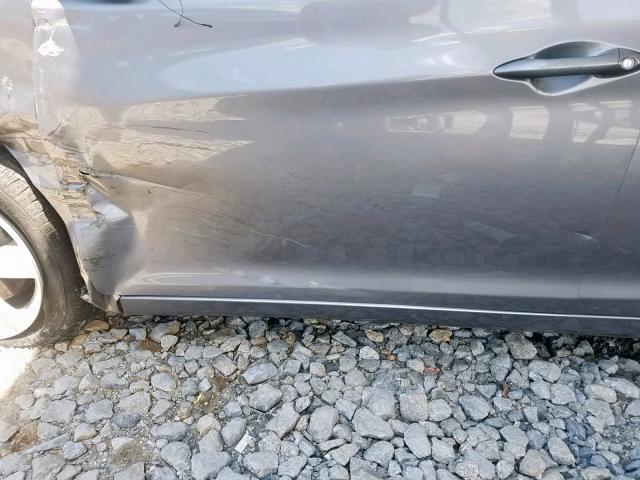 KMHDH4AE0BU118889 - 2011 HYUNDAI ELANTRA GL GRAY photo 9