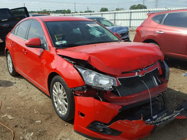 1G1PH5SB6E7170373 - 2014 CHEVROLET CRUZE ECO RED photo 1