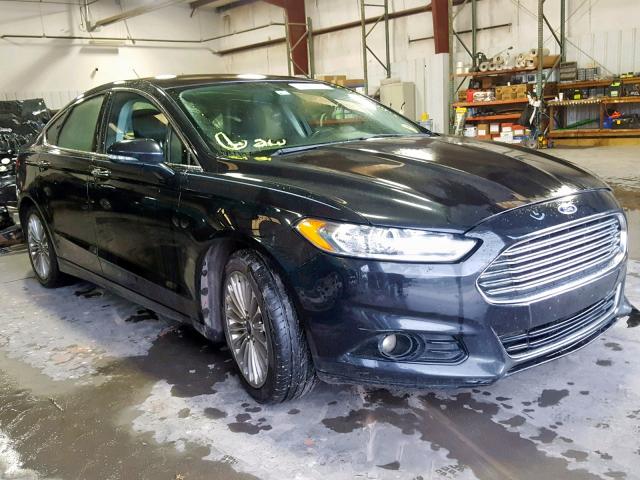 3FA6P0K98DR347329 - 2013 FORD FUSION TIT BLACK photo 1