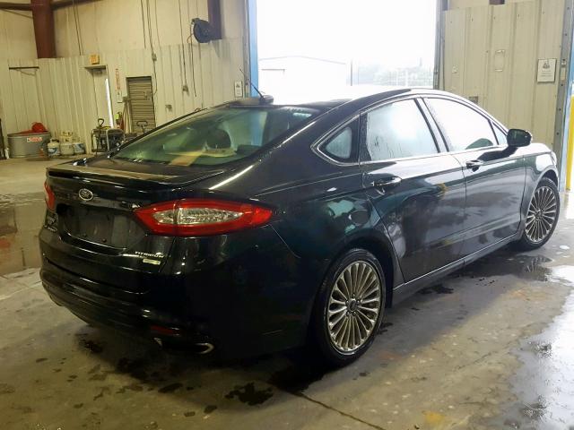 3FA6P0K98DR347329 - 2013 FORD FUSION TIT BLACK photo 4