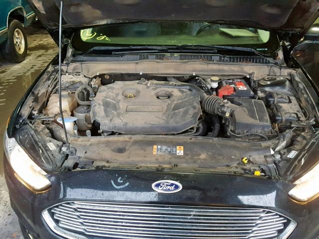 3FA6P0K98DR347329 - 2013 FORD FUSION TIT BLACK photo 7