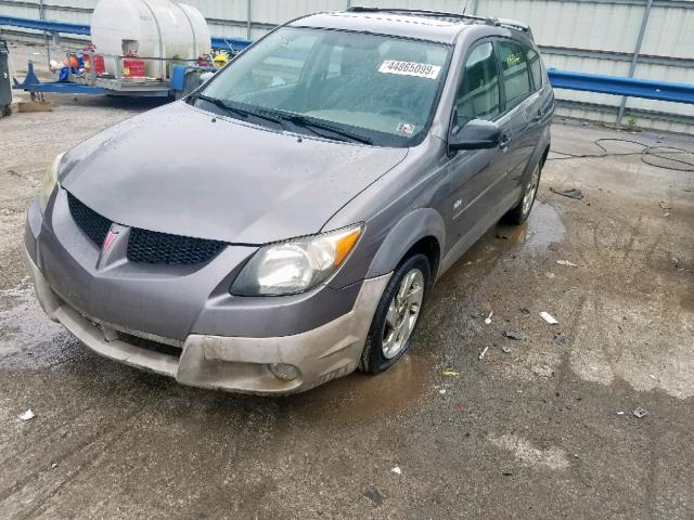 5Y2SL62823Z464123 - 2003 PONTIAC VIBE GRAY photo 2