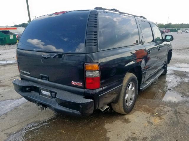 1GKFK66U44J308536 - 2004 GMC YUKON XL D BLACK photo 4