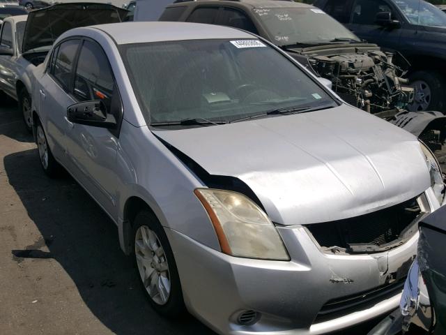 3N1AB6AP9AL620947 - 2010 NISSAN SENTRA 2.0 SILVER photo 1